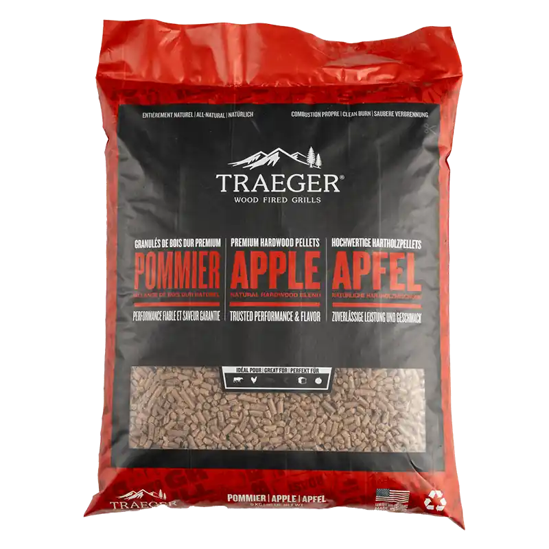 Traeger Apfel BBQ Holzpellets Top-Preis