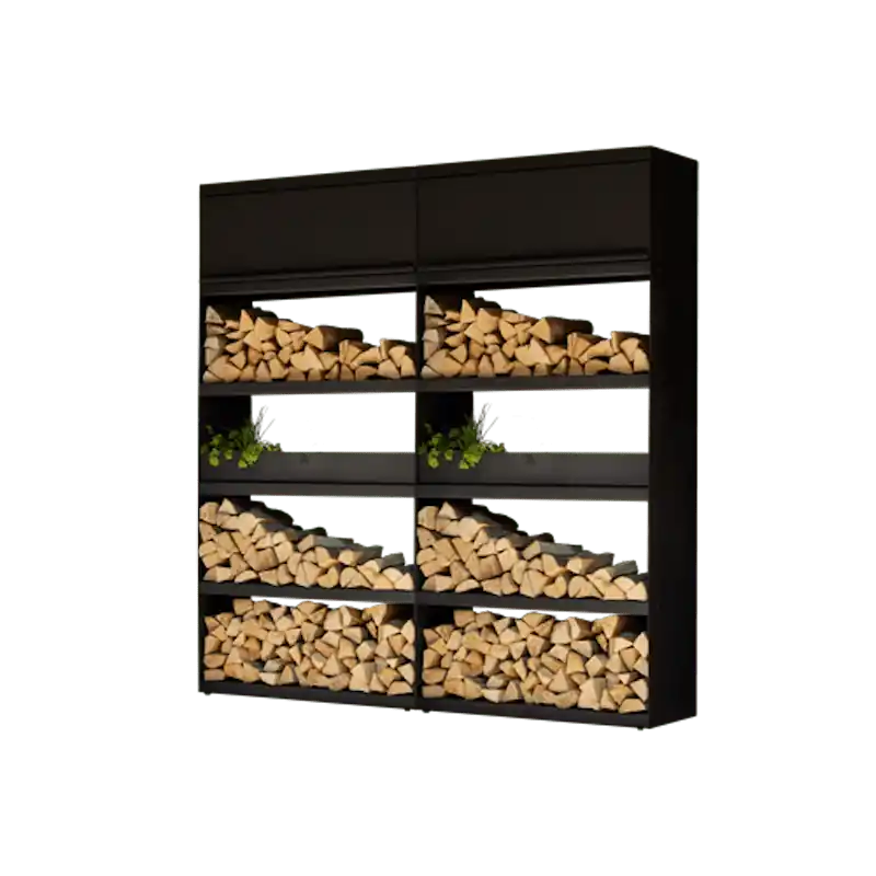 Super-Preis OFYR Wood Storage Black 200