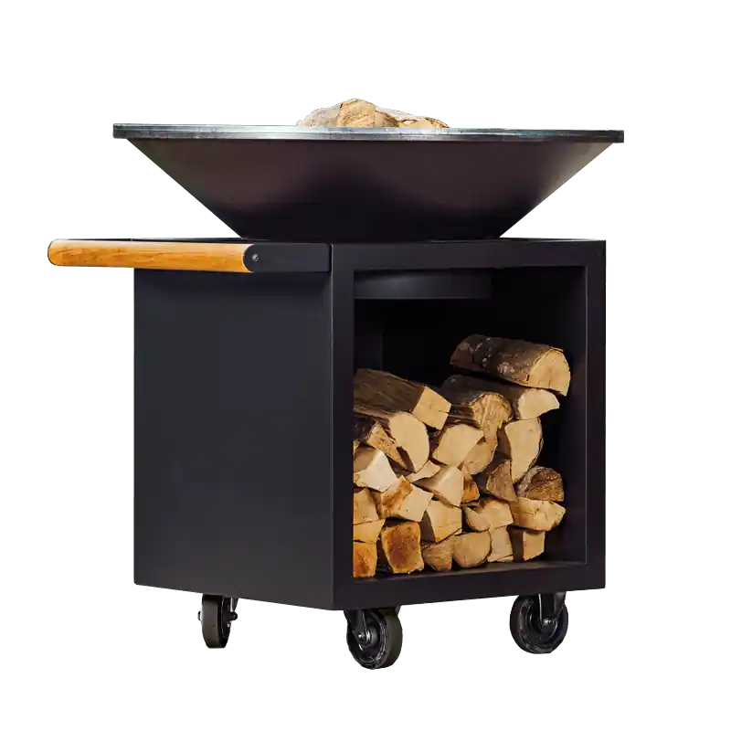 OFYR PRO 100 Classic Storage Black Feuerplatte Ausverkauf