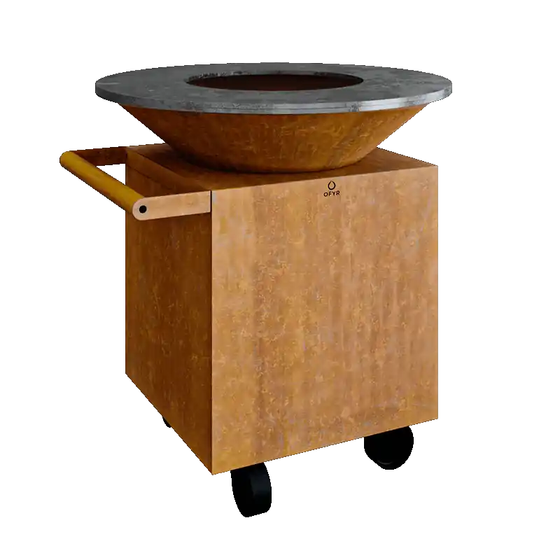 Kracherpreis OFYR PRO 100 Classic Corten Feuerplatte
