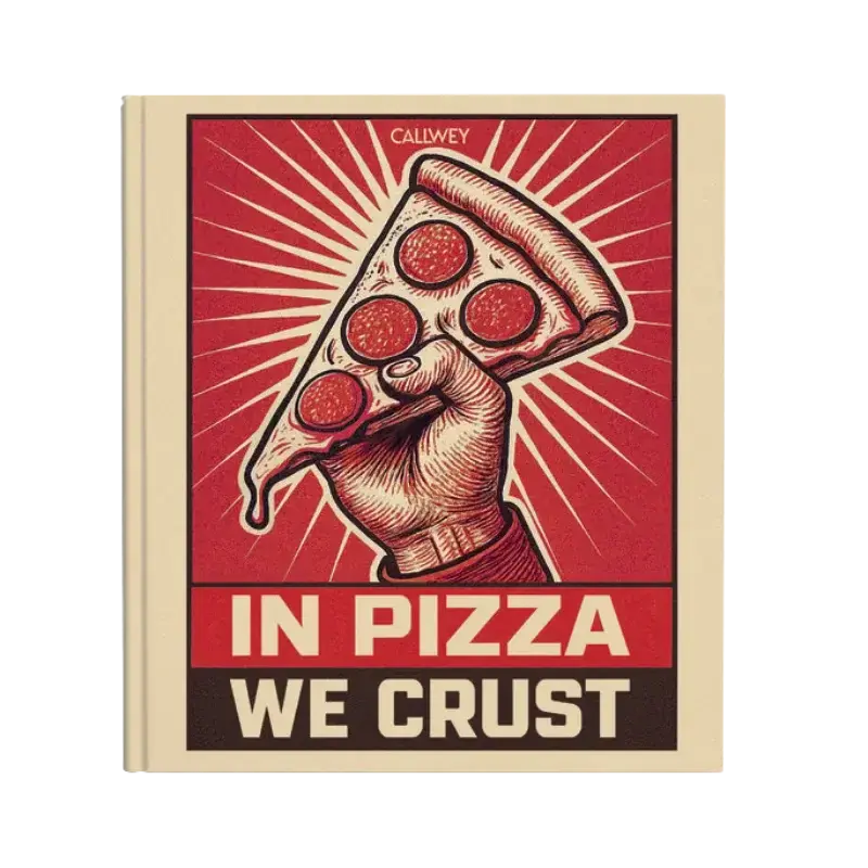 Expressversand Pizza Buch „In Pizza we Crust“