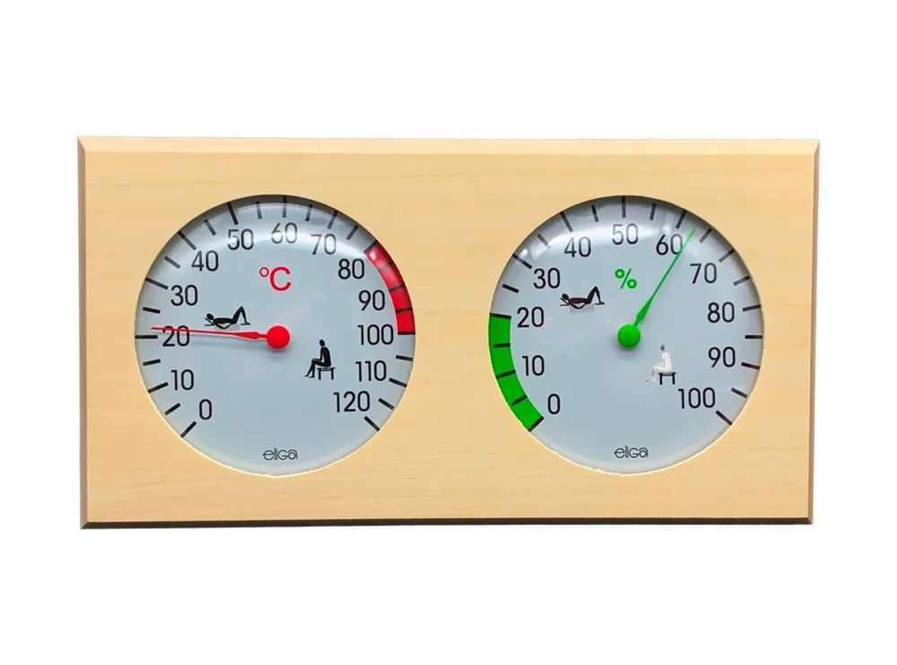 Eliga Sauna-Messstation Holzgehäuse Sale