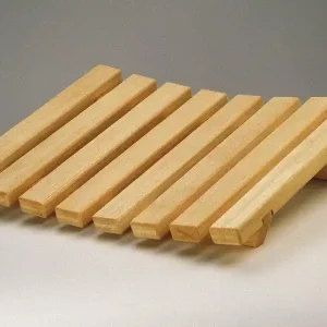 NEW Kopfstütze Exclusiv aus Abachiholz in gemuldeter Form Meistverkauft