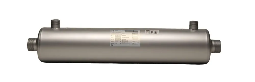 Aktion Dapra Titan Wärmetauscher 70 kW D-TWT 65 für Salzwasserpool Schneller Versand