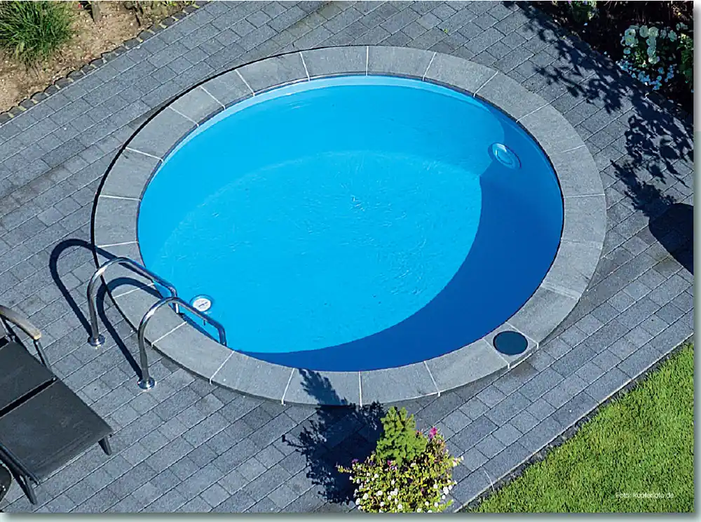 Schneller Versand Meranus Aktion Rundschwimmbecken COMO Höhe 1,50 m SUNSET POOL Superpaket