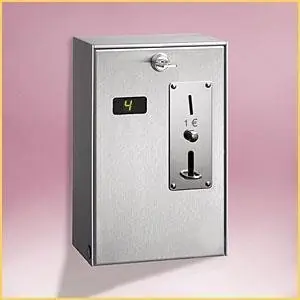Eliga Münzautomat elektronisch für Münzen und Wertmarken Sichere Zahlung