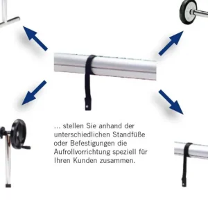 Top-Seller Deluxe 2 Stück Gurte zur Planenabsenkung