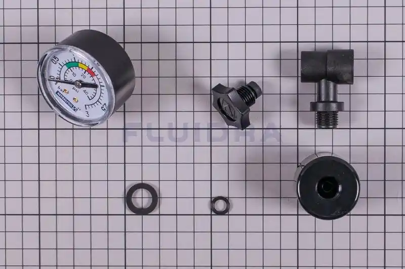Jetzt Bestellen Astral Manometerset 4404020101 Manometer Entlüftungs T-Stück Entlüftungsschraube Adapter