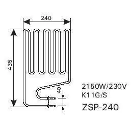 Wochenendangebot Harvia Heizstab 2150W ZSP-240 f. Club K11G/S
