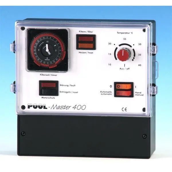 Top-Preis OSF Filtersteuerung Pool-Master-400 Elektronische Schwimmbad-Steuerung für eine 400 V Wechselstrom-Filterpumpe.