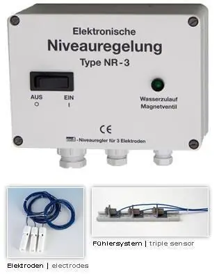 OSF Elektronische Niveauregelung NR-3 mit Störmeldung für 3-fach Fühlersystem Mit gedämpften Magnetventil G 1/2”, 230 V Meistverkauft