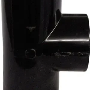 Expressversand PVC T-Stück 90° schwarz DN 40 d 50 mm