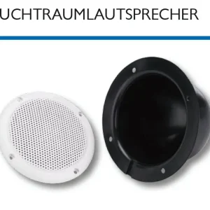 Echt WDT Feuchtraumlautsprecher weiss für Erlebnisduschen