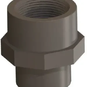 PVC Adapter 50 aussen auf 1 1/2" Innengewinde Solar Ripp Mega-Angebot