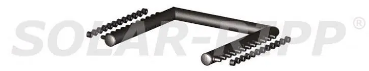 Markenware Umgehungsrohr 50 U-förmig MITTEL SOLAR-RIPP ®