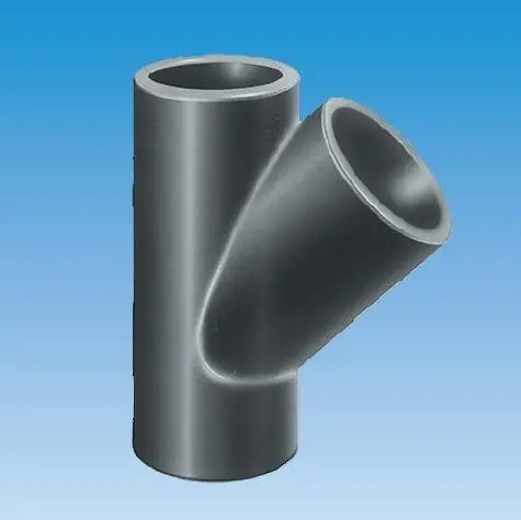 PVC T-Stück 45° Klebemuffe Ø 90 mm Nur Für Kurze Zeit