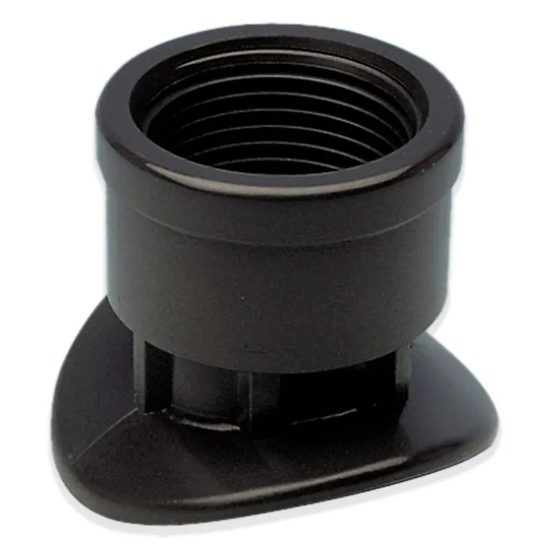 Markenprodukt PVC Abzweige 63 mm x 3/8" mit Klebesattel und Innengewinde