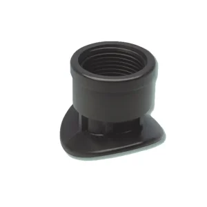 Geprüft PVC Abzweige 110 mm x 1/2" mit Klebesattel und Innengewinde