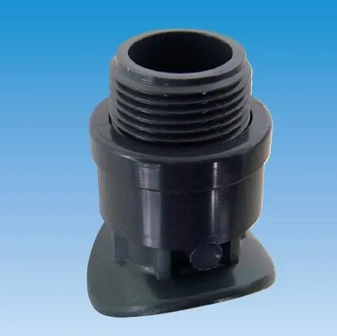 Finale Aktion PVC Abzweige 50 mm x 1/2" mit Klebesattel und AG
