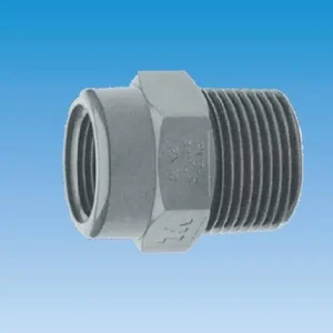 PVC Reduktionsnippel 3/8" IG x 1/2" AG Garantierte Lieferung