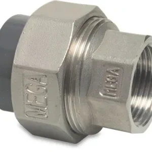 Sichere Zahlung PVC Edelstahl Verschraubung 50 mm x 1 1/2" mit Klebemuffe x Innengewinde