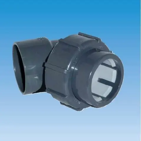 Übergangswinkel 45° Klemm x Klebemuffe 50 x 50 mm Solange Der Vorrat Reicht