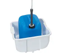 Markenware Lagerwanne aus PVC zur sicheren Aufbewahrung von 25 l oder 30 l Kanistern für Chemikalienbehälter