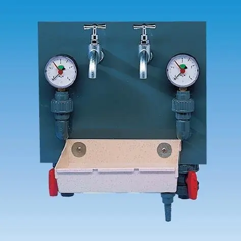 Differenzdruckmanometertafel aus Kunststoff Filterzubehör Neuheit