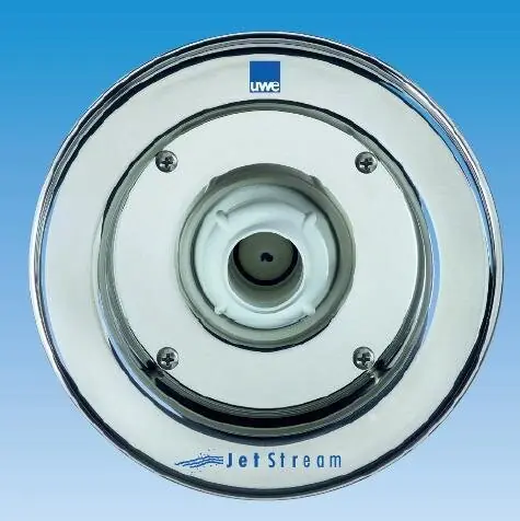 Geprüft UWE Jetstream Miro Rohbauteil ABS Edelstahlausführung mit PVC Fittings
