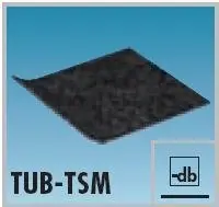 Nur Für Kurze Zeit LUX ELEMENTS TUB-TSM Trittschallmatte für bodengleiche LUX ELEMENTS Hartschaum-Duschtassenelemente 1250 x 1250 x 6 mm