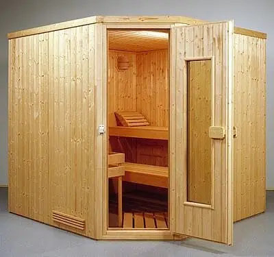 Angebot Saunatop Sauna Eifel Classic Ecksauna (5-Eck) Elementsauna