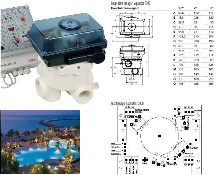 Direktkauf Praher 6 Wegeautomatikventil AQUASTAR 5000 SM BSP Steuergerät