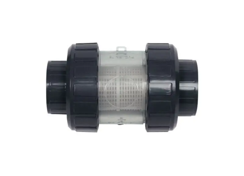 Top-Seller PVC Schmutzfilter mit Kunststoffsiebrohr - Ø 50 mm, Sieb 1,8 mm