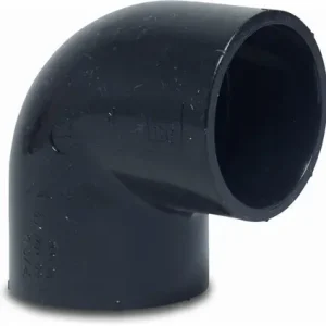 Meistverkauft PVC Winkel 90° schwarz DN 40 d 50 mm