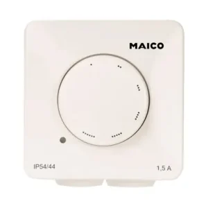 Ausverkauf Maico Drehzahlsteller ST 1 für Dampfbadlüfter für Aufputz- Unterputz- Installation