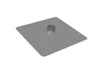 Bieri Schutzplatten für vergrößerte Auflage am Beckenboden bei Folienbecken mit Aufnahmebohrung für die Stützfüße. (33 x 39 cm) (aus PP) Jetzt Kaufen