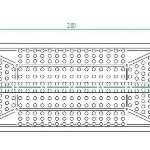 Fitstar Skimmerkorb Siebkorb 280 x 130 x 25 mm mit Griff für Flachskimmer Nr. 100 Sofort Bestellen