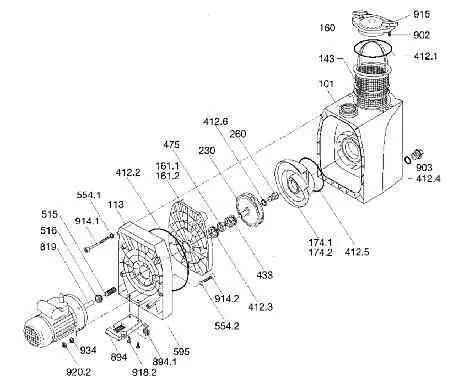 Speck Motorschutzschalter 3 A für Pumpe BADU 40/70 WE Markenprodukt