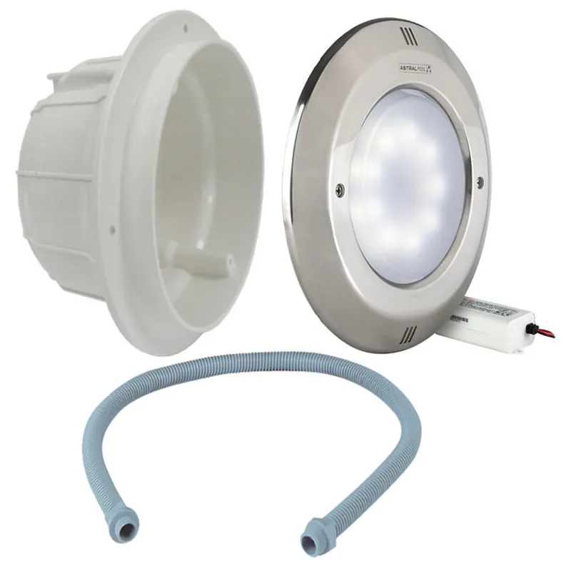 UWS LumiPlus LED-PAR56 für Betonbecken mit Edelstahl V4A (1.4571) Blende Finale Aktion