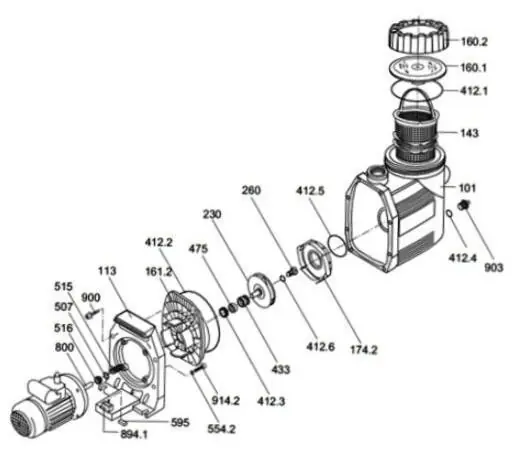 Speck Spritzring für BADU 90| 7-11 + Bettar Super Pump Schneller Versand