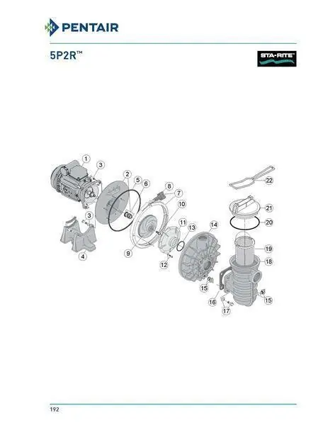 Sta-Rite Umkehrleitrad O-Ring 5P2R-Serie U9-226 Beliebt