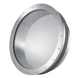 Unterwasser Fenster ø 990 mm V4A-Edelstahl Betonbecken mit Fliesenaufbau Super-Preis
