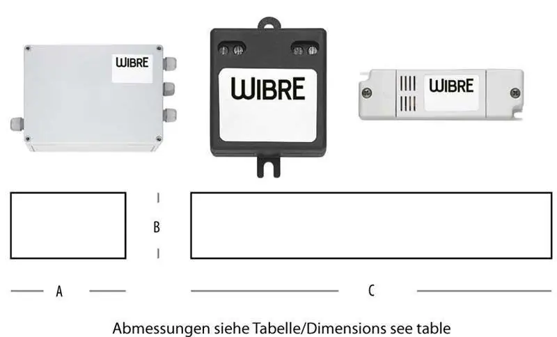 Garantierte Lieferung Wibre Konstantsromnetzteile 350mA 700mA für POW LED Module