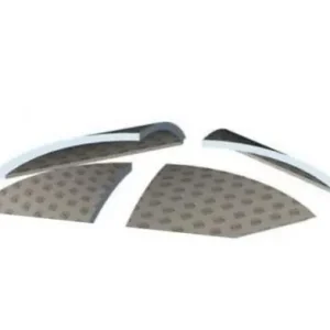 LUX ELEMENTS®-CONCEPT - KUPPELDACH fünfeckig 1709*1592 mm Außenmaß Kuppeldurchmesser innen 1160 mm Kuppelhöhe innen 370 mm Materialstärke 50 mm Lieferung mehrteilig Sonderaktion