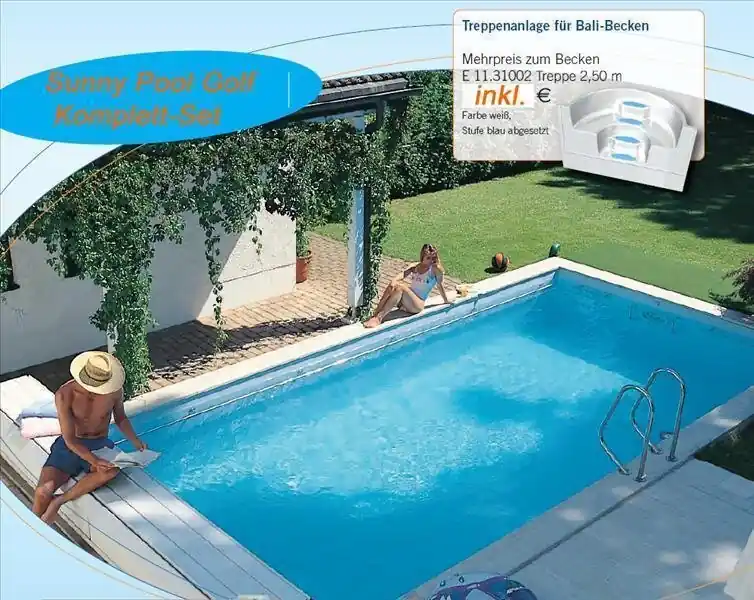 MTH Sunny Pool Golf Salzwasser Komplett-Set Top-Angebot