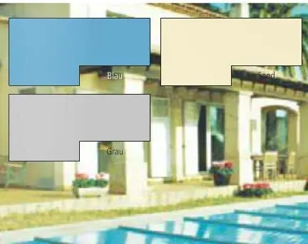 Nur Heute WALU Pool Ausschnitt für die Treppe oder Filterblock