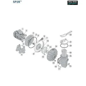 Preisreduziert Sta-Rite Laufrad zu 5P2RD-3 Pumpe – passt auch in 5P2RD-1