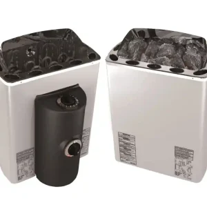 SAWOTEC Saunaofen MINI X Z 3,6 kW (Eckvariante) mit integrierter Steuerung Letzte Chance