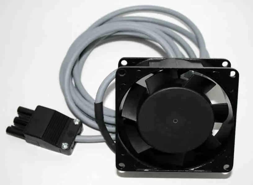 Neu Zubehör Sentiotec Lüfter für IR Kabinen inkl. Kabel und Stecker
