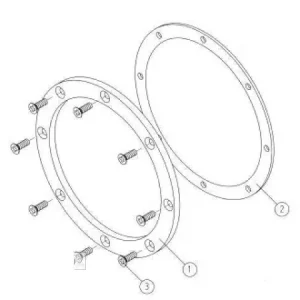 Neu Scheinwerfer Ersatzdichtung für Scheinwerfer Swim-Tec (einzeln)